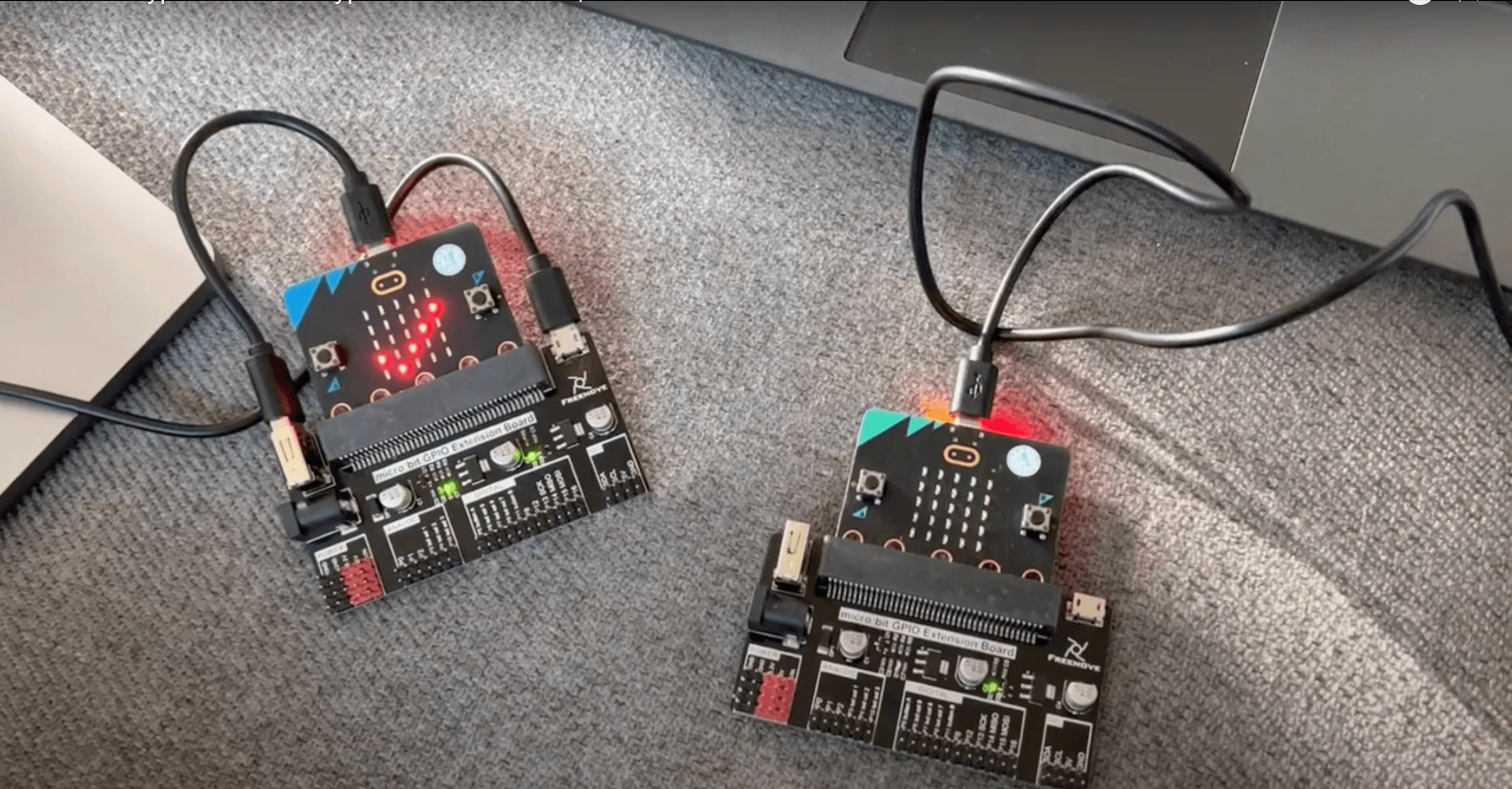 Microbit Encryption: Caesar Cipher System